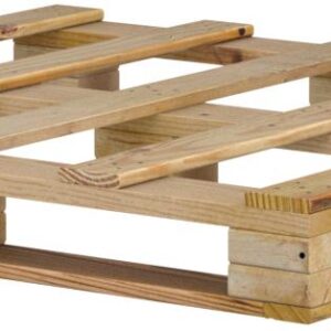 Treaton, 4 Way Wooden Pallets, Easy for Commercial Use, Fully Assembled, Strong Sturdy Structure, 30 Pcs, 48" x 48", Wood Finish